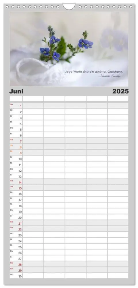 Bild: 9783457120538 | Familienplaner 2025 - Mit guten Gedanken durch das Jahr mit 5...