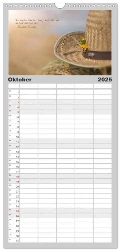 Bild: 9783457120538 | Familienplaner 2025 - Mit guten Gedanken durch das Jahr mit 5...