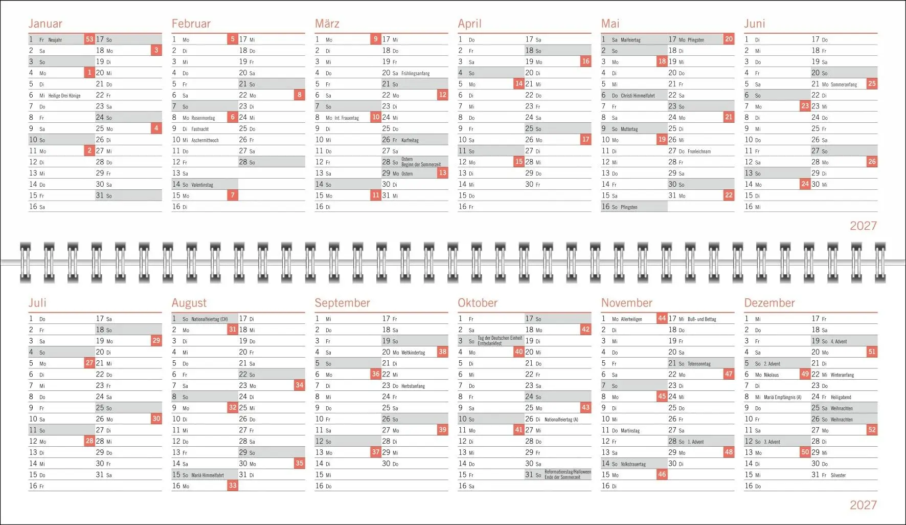 Bild: 9783756410538 | sheepworld Wochenquerplaner 2026 | Heye | Kalender | Spiralbindung