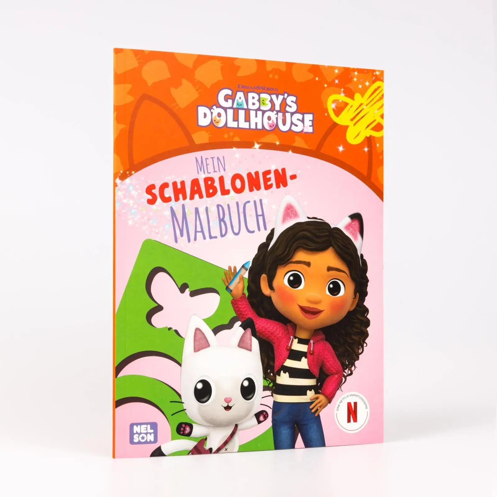 Bild: 9783845130538 | Gabby's Dollhouse: Mein Schablonen-Malbuch | Mit toller Papp-Schablone