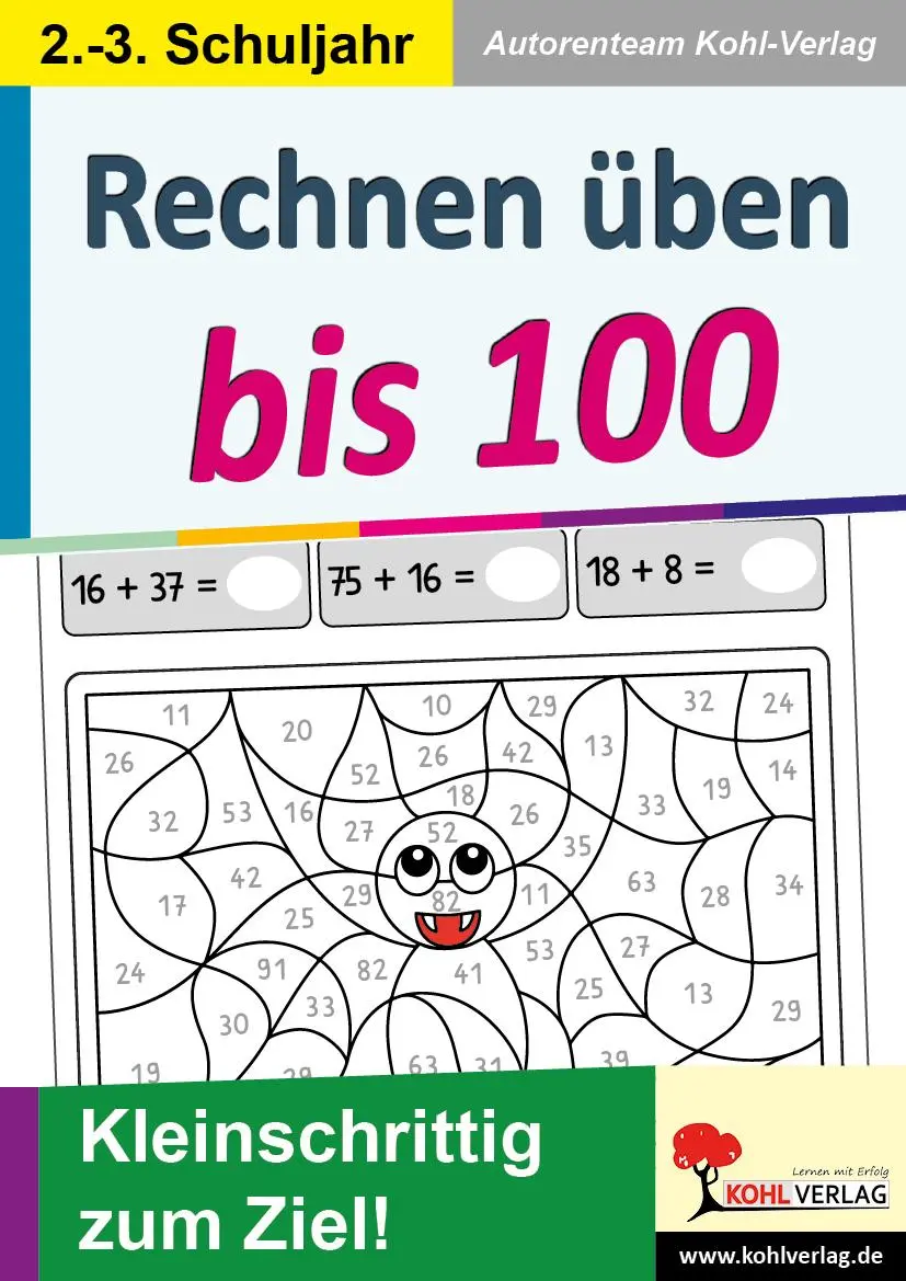 Cover: 9783985580538 | Rechnen üben bis 100 | Kleinschrittig zum Ziel! | Kohl-Verlag | Buch
