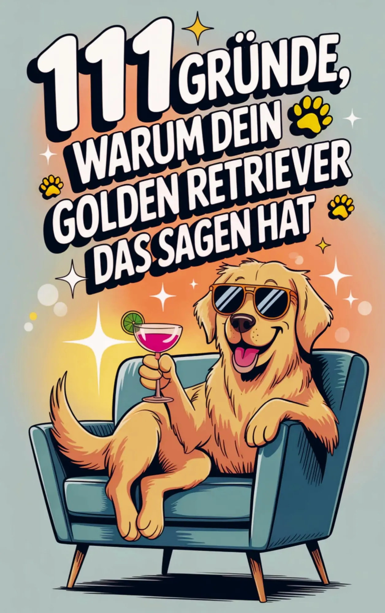 Cover: 9789403820538 | 111 Gründe, warum dein Golden Retriever das Sagen hat: | Fellbach