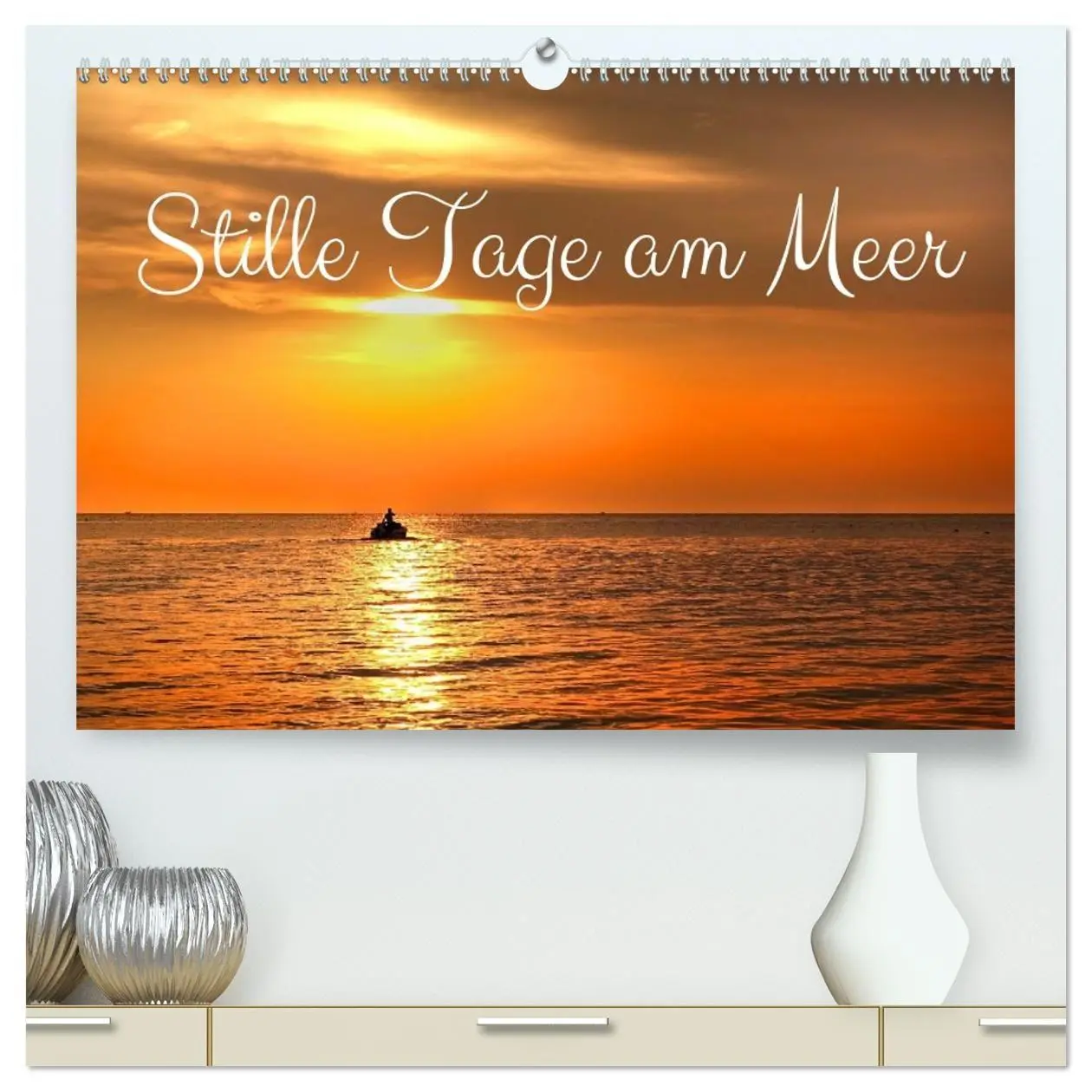 Cover: 9783569390638 | Stille Tage am Meer (hochwertiger Premium Wandkalender 2027 DIN A2...