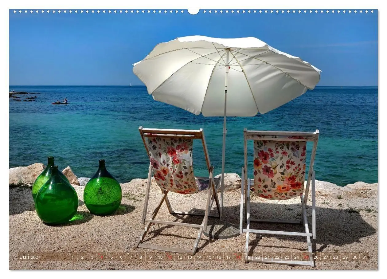 Bild: 9783569390638 | Stille Tage am Meer (hochwertiger Premium Wandkalender 2027 DIN A2...