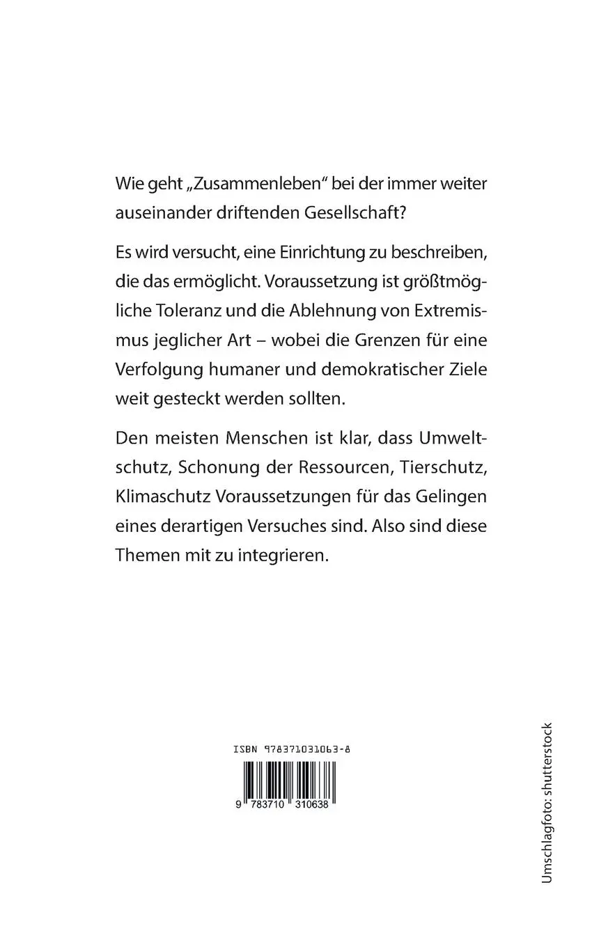 Rückseite: 9783710310638 | Der klimaschonende Mehr-Generationen-Wohnpark | Rainer Schwabe | Buch