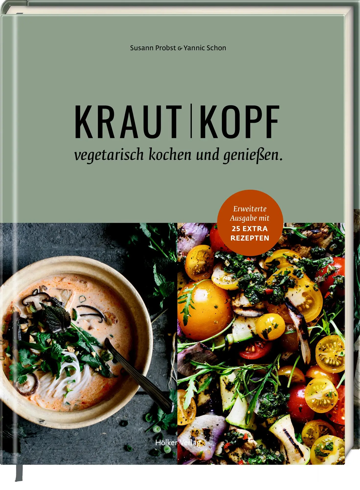 Cover: 9783756710638 | Krautkopf (Erweiterte Neuauflage) | Vegetarisch kochen und genießen