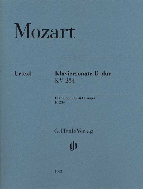 Cover: 9790201810638 | Piano Sonata In D K.284 | Piano Sonata in D major K. 284 | Taschenbuch