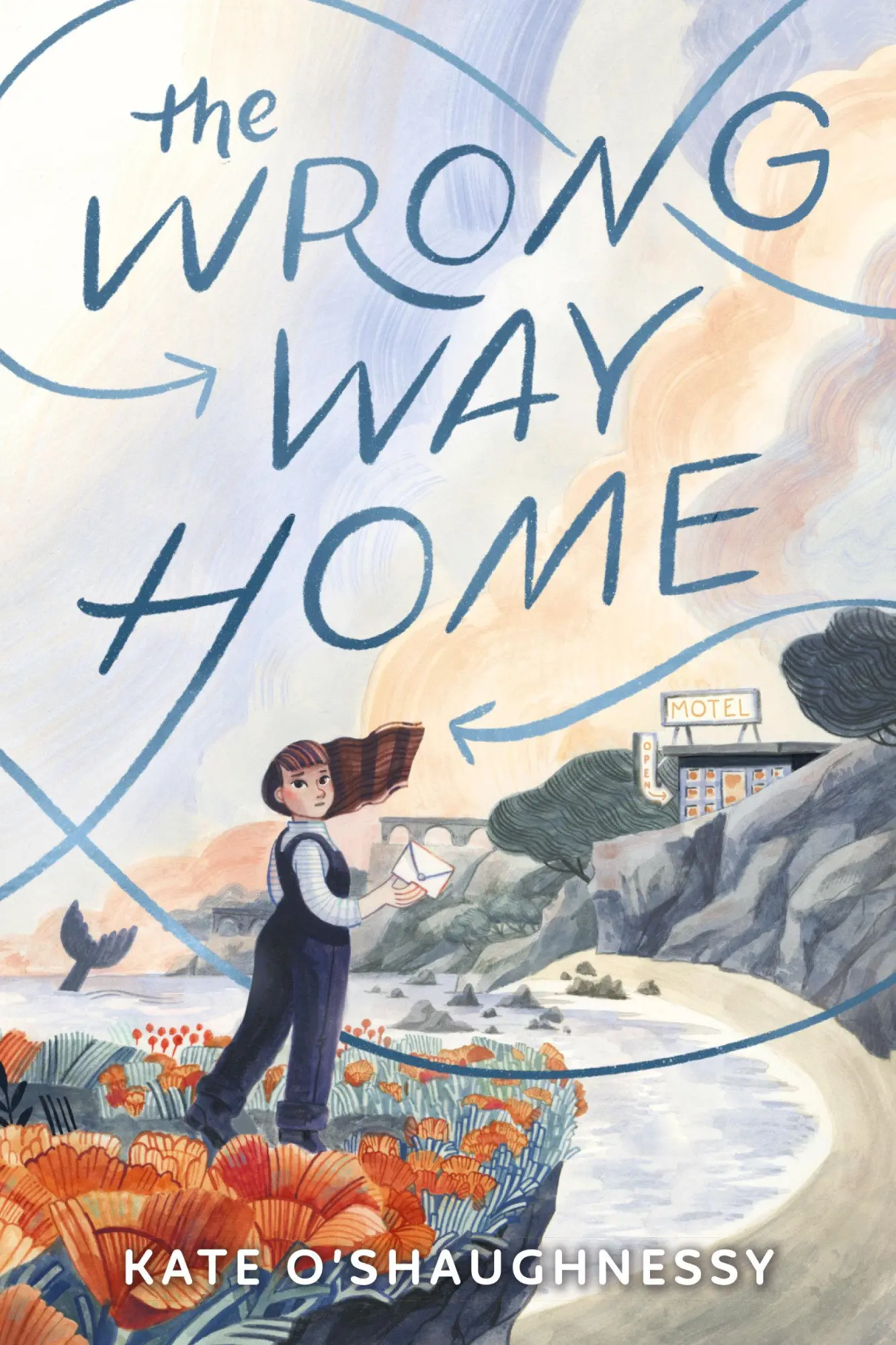 Cover: 9780593650738 | The Wrong Way Home | (Newbery Honor Award Winner) | Kate O'Shaughnessy