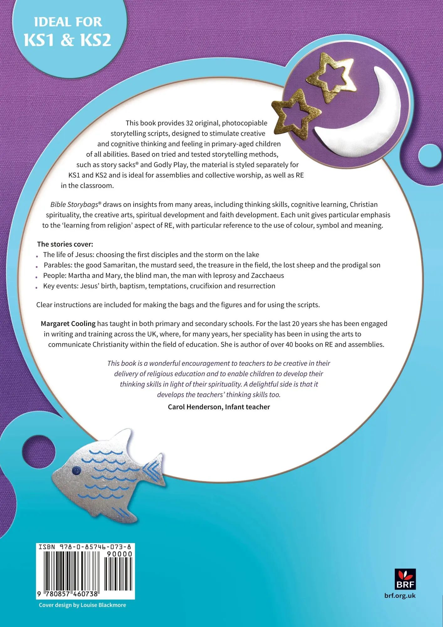 Rückseite: 9780857460738 | Bible Storybags | Margaret Cooling | Taschenbuch | Englisch | 2011