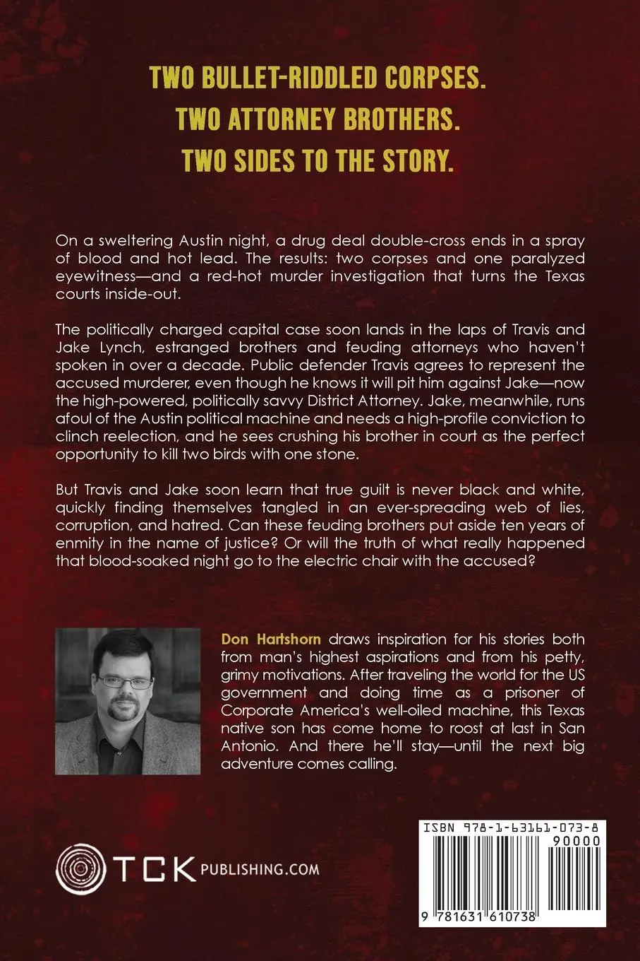 Rückseite: 9781631610738 | The Guilty Die Twice: A Legal Thriller | Don Hartshorn | Taschenbuch