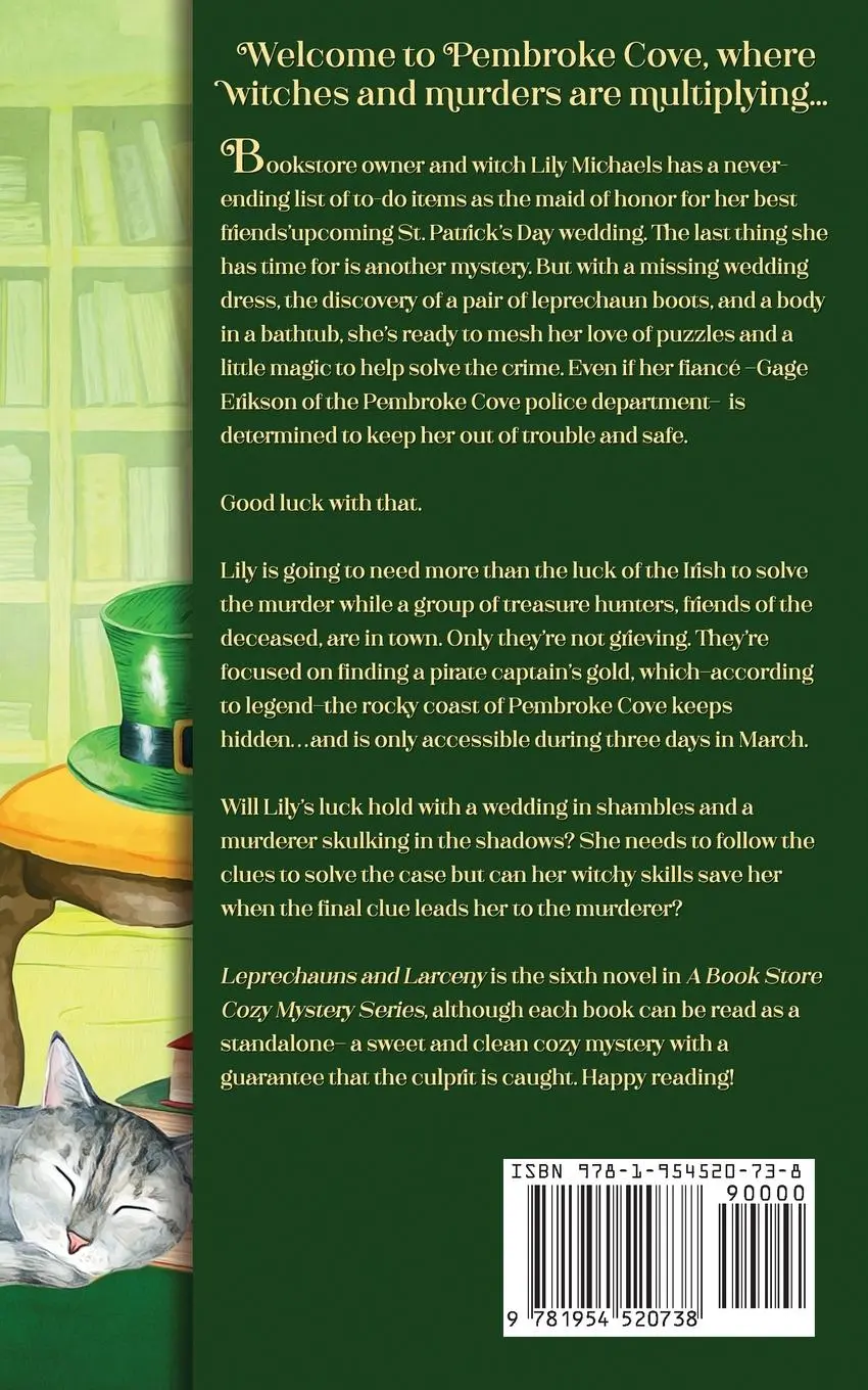 Rückseite: 9781954520738 | Leprechauns &amp; Larceny | A Paranormal Witch Cozy Mystery | Lucinda Race