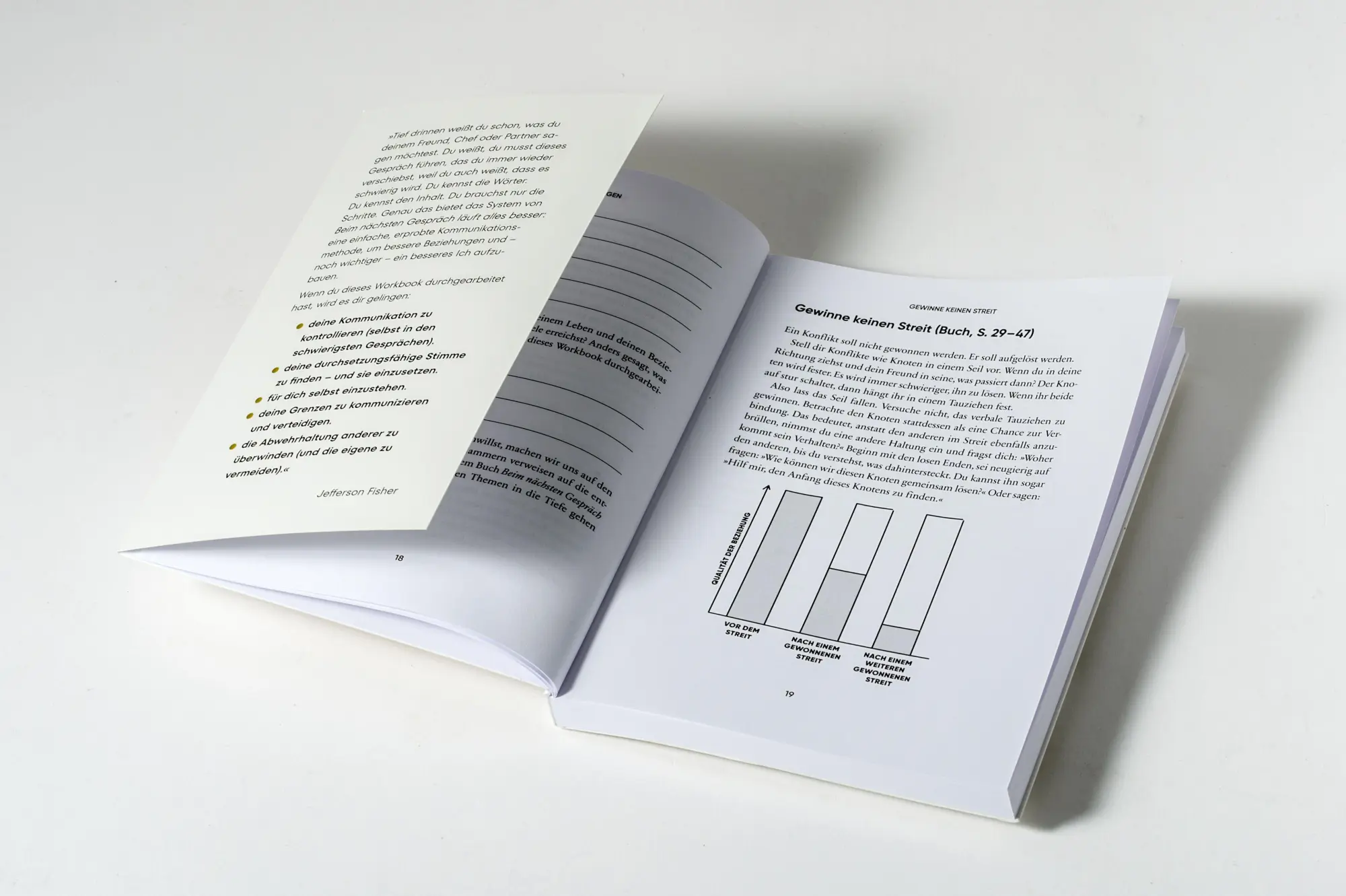 Bild: 9783442180738 | Beim nächsten Gespräch läuft alles besser - Das Workbook | Fisher