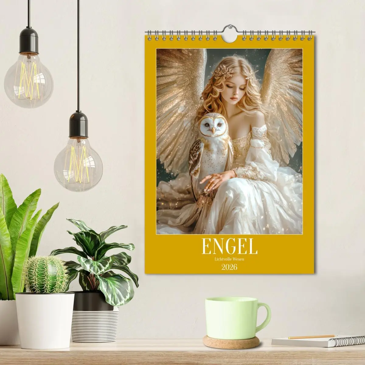 Bild: 9783457270738 | Engel - Lichtvolle Wesen (Wandkalender 2026 DIN A4 hoch), CALVENDO...
