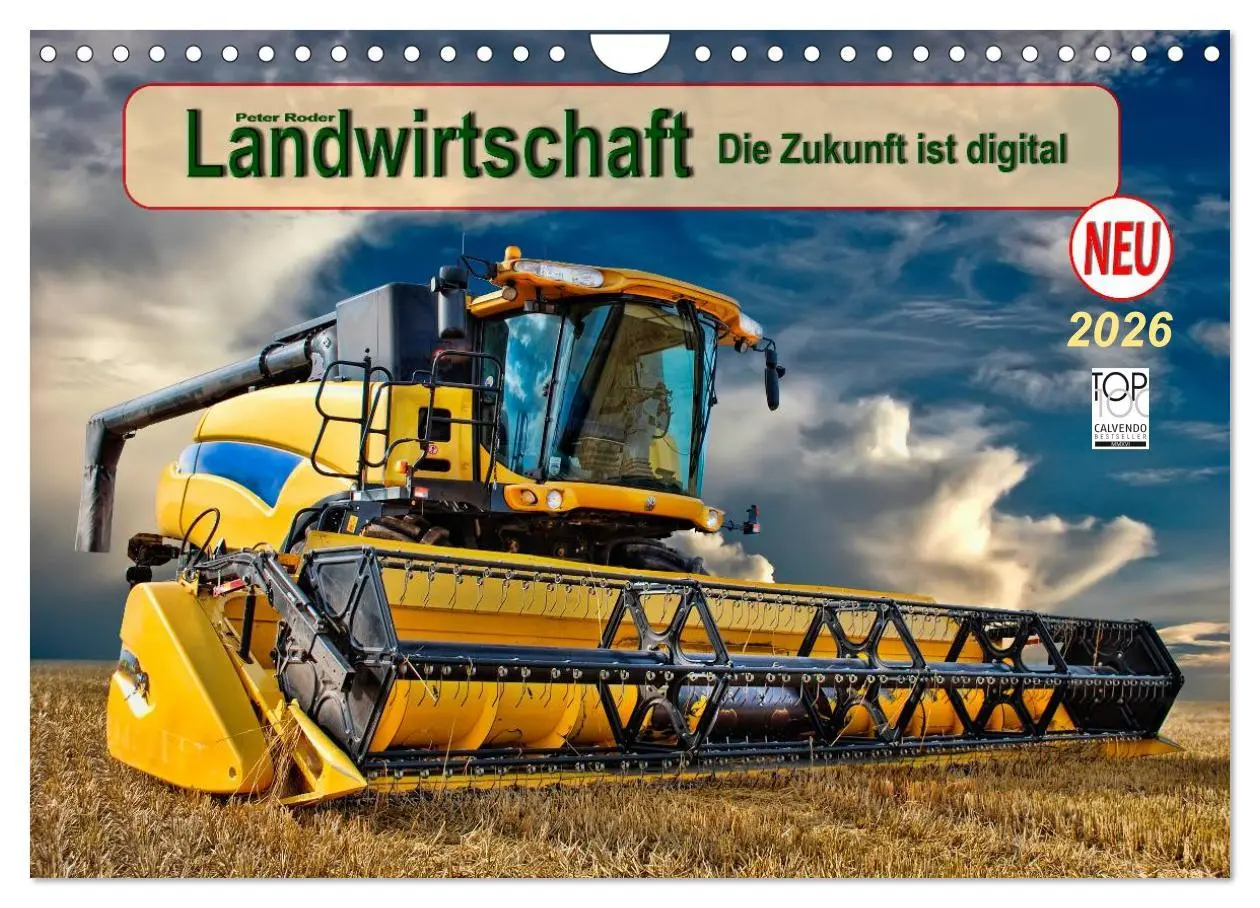 Cover: 9783457960738 | Landwirtschaft - die Zukunft ist digital (Wandkalender 2026 DIN A4...
