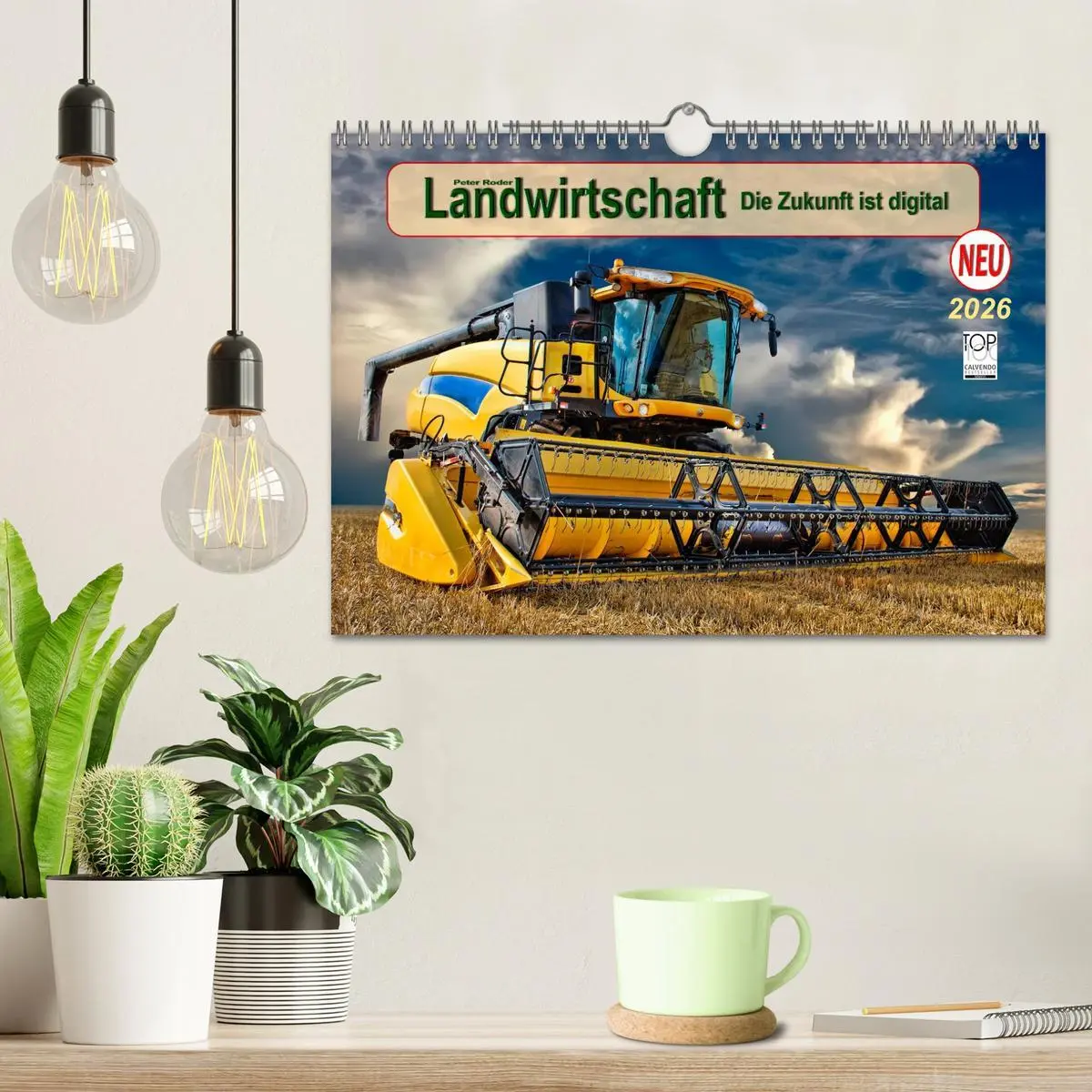 Bild: 9783457960738 | Landwirtschaft - die Zukunft ist digital (Wandkalender 2026 DIN A4...