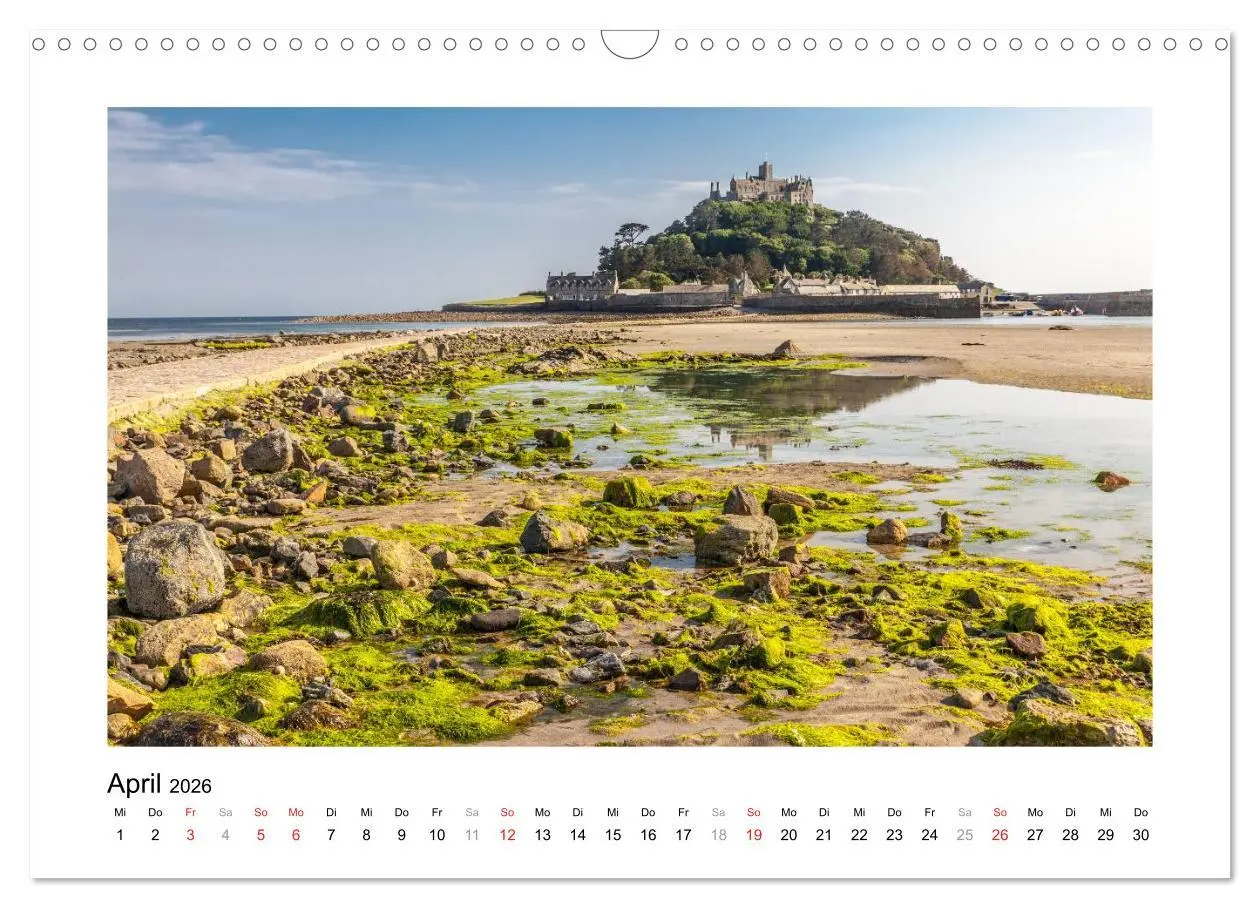 Bild: 9783516120738 | Cornwall - Land zwischen den Meeren (Wandkalender 2026 DIN A3...