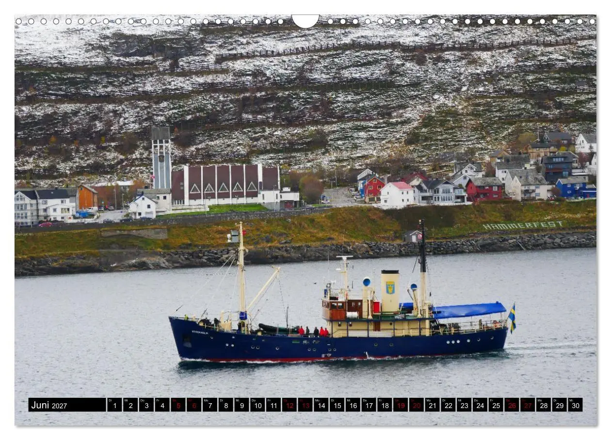 Bild: 9783569210738 | Bergen - Kirkenes - Bergen mit dem Postschiff (Wandkalender 2027...