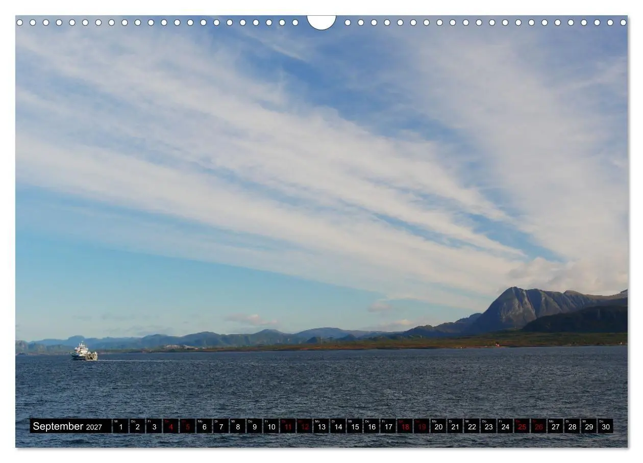 Bild: 9783569210738 | Bergen - Kirkenes - Bergen mit dem Postschiff (Wandkalender 2027...