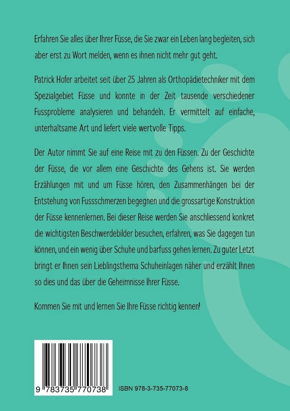 Rückseite: 9783735770738 | Füsse unter Stress | Erkennen und behandeln von Fussbeschwerden | Buch