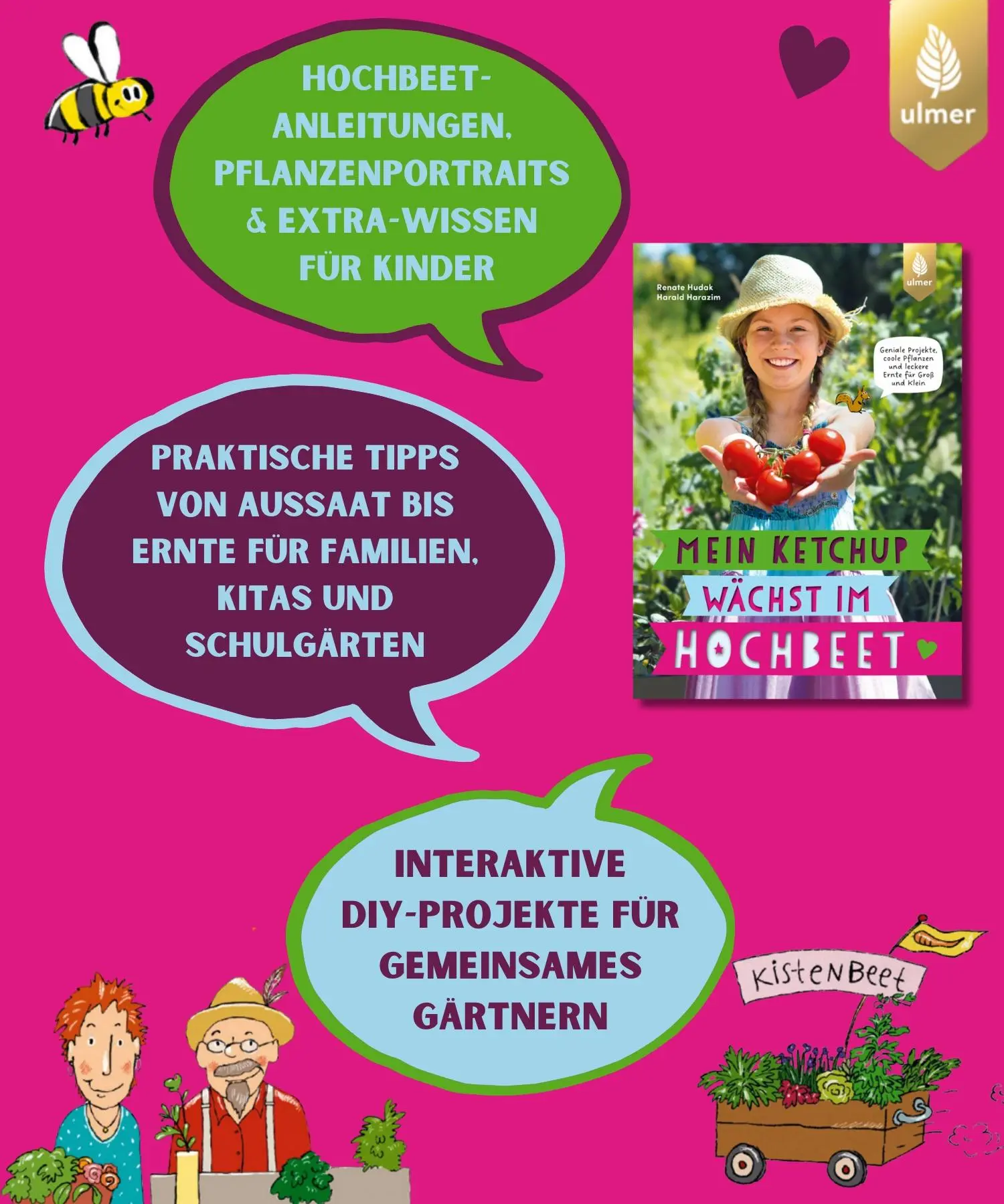 Bild: 9783818620738 | Mein Ketchup wächst im Hochbeet | Renate Hudak (u. a.) | Buch | 128 S.