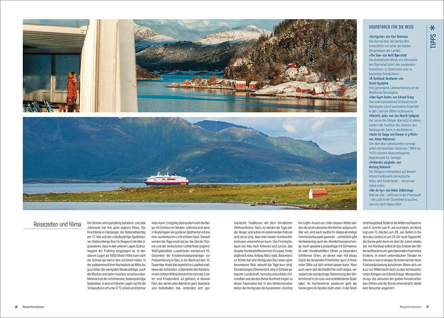 Bild: 9783969650738 | KUNTH Unterwegs mit Hurtigruten | Das große Reisebuch | Taschenbuch