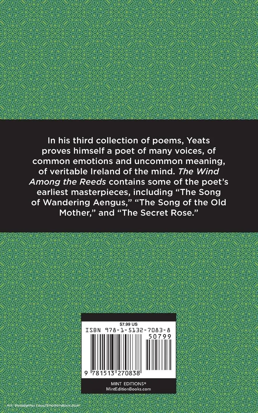 Rückseite: 9781513270838 | The Wind Among the Reeds | William Butler Yeats | Taschenbuch | 2020