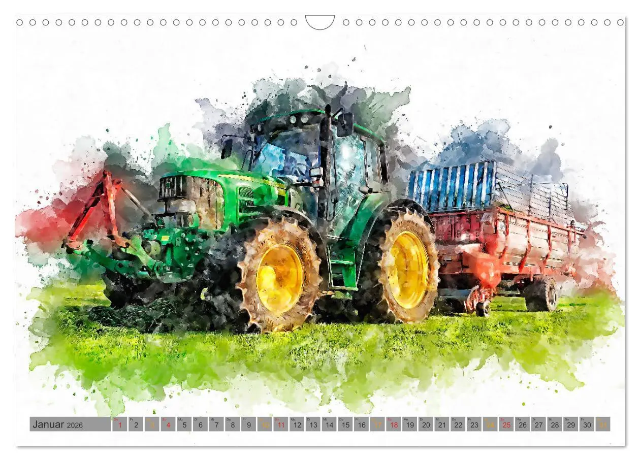 Bild: 9783457640838 | Landwirtschaft - Gigantisch (Wandkalender 2026 DIN A3 quer),...