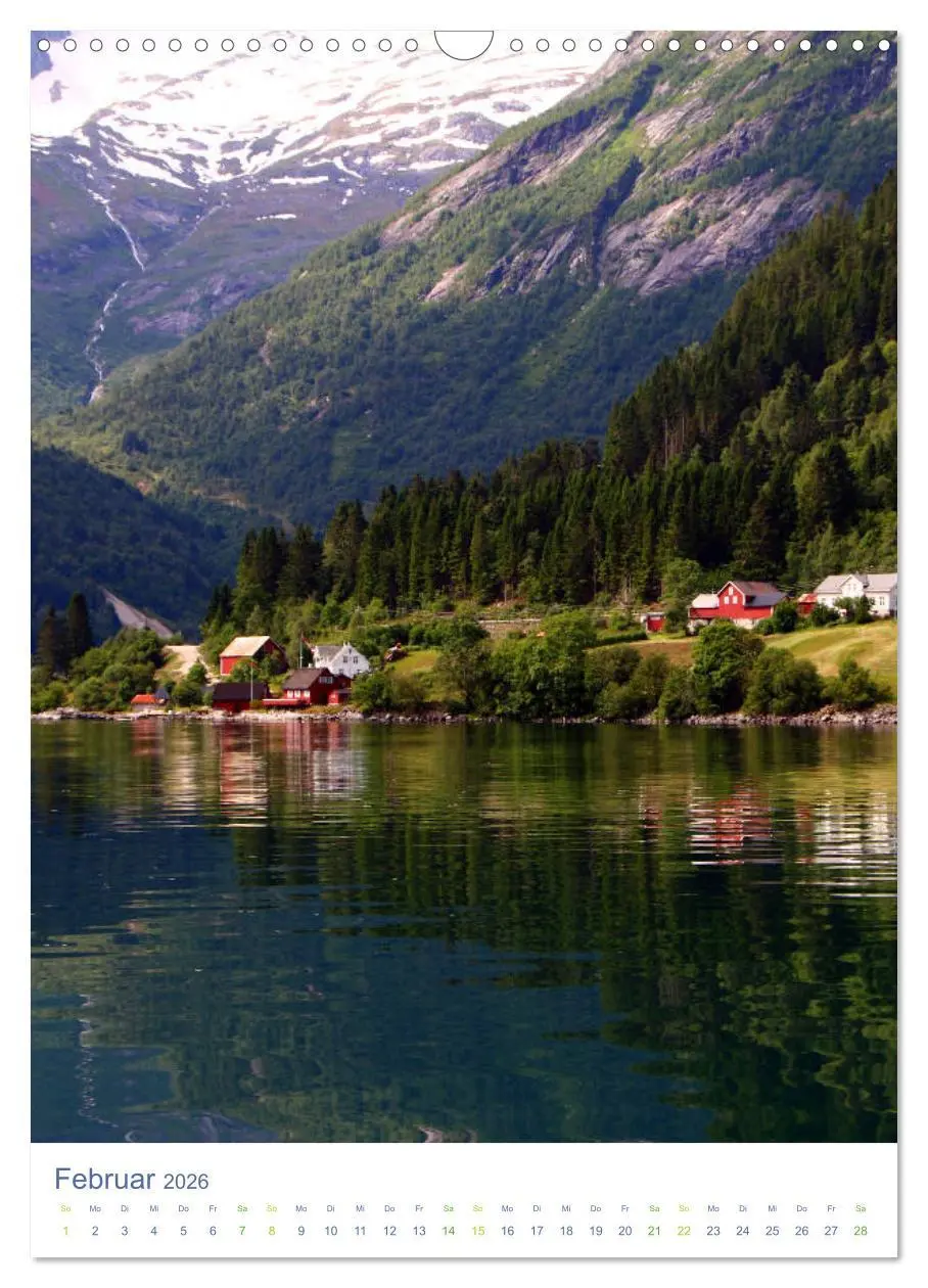 Bild: 9783516420838 | Norwegen - Unterwegs im Fjordland (Wandkalender 2026 DIN A3 hoch),...