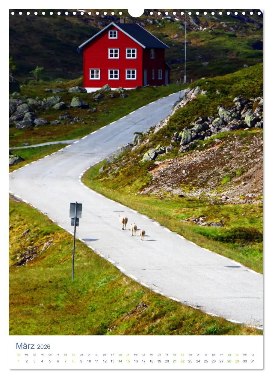 Bild: 9783516420838 | Norwegen - Unterwegs im Fjordland (Wandkalender 2026 DIN A3 hoch),...