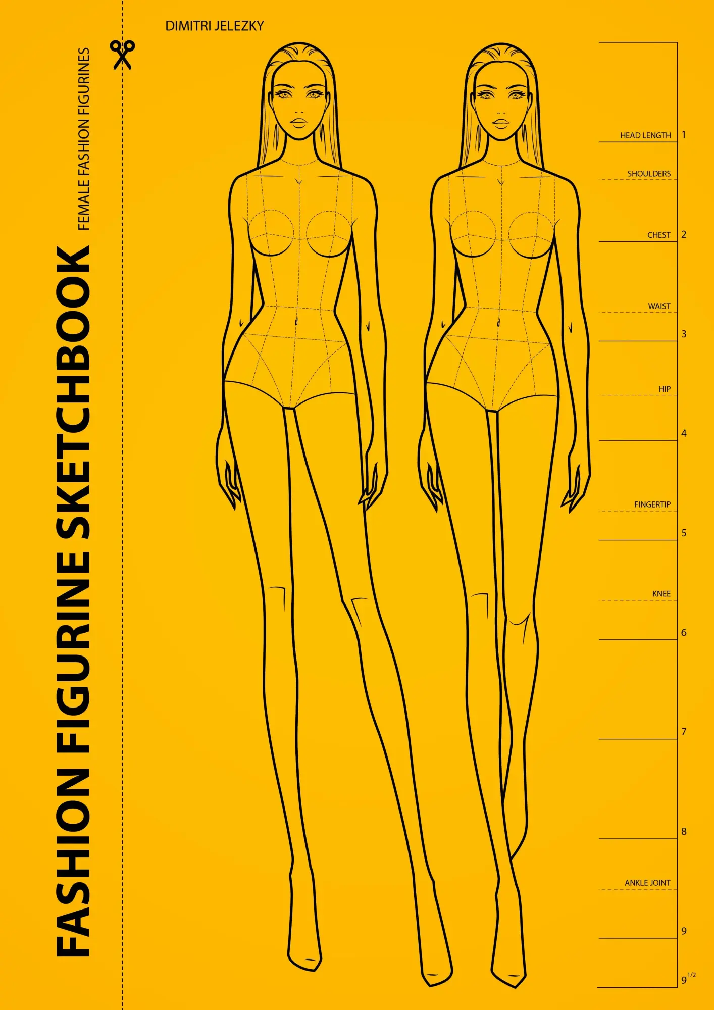 Cover: 9783695170838 | Fashion Figurine Sketchbook | Female Fashion Figurines | Taschenbuch