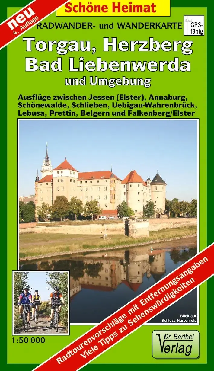 Cover: 9783895910838 | Radwander- und Wanderkarte Torgau, Herzberg, Bad Liebenwerda und...