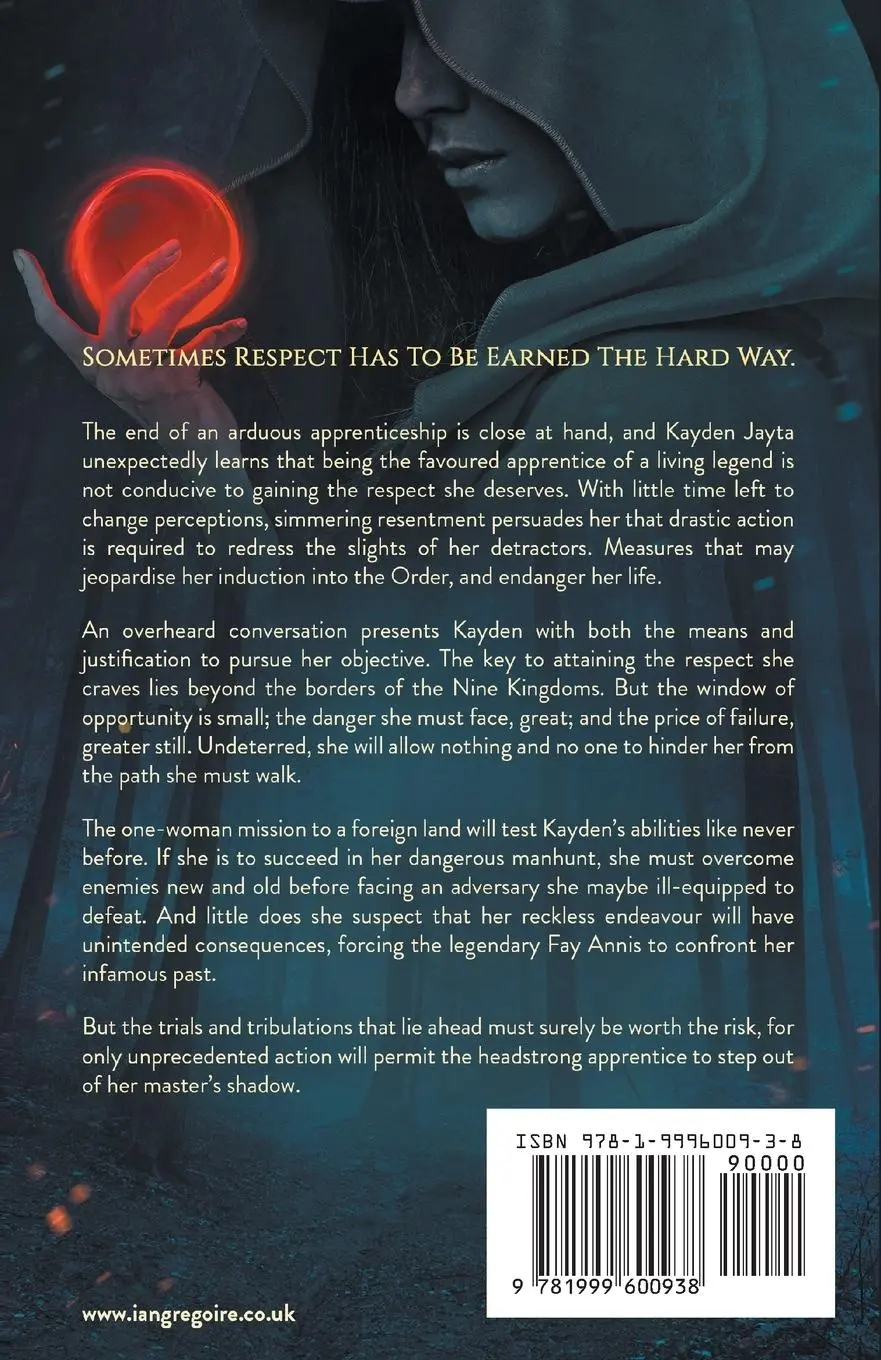Rückseite: 9781999600938 | The Apprentice In The Master's Shadow | Ian Gregoire | Taschenbuch