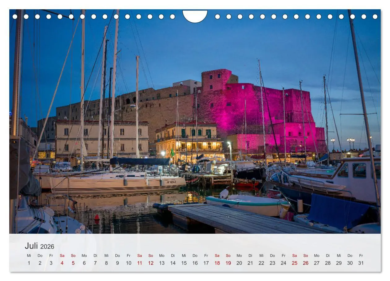 Bild: 9783457250938 | Wunderschönes Neapel - Bella Napoli (Wandkalender 2026 DIN A4...