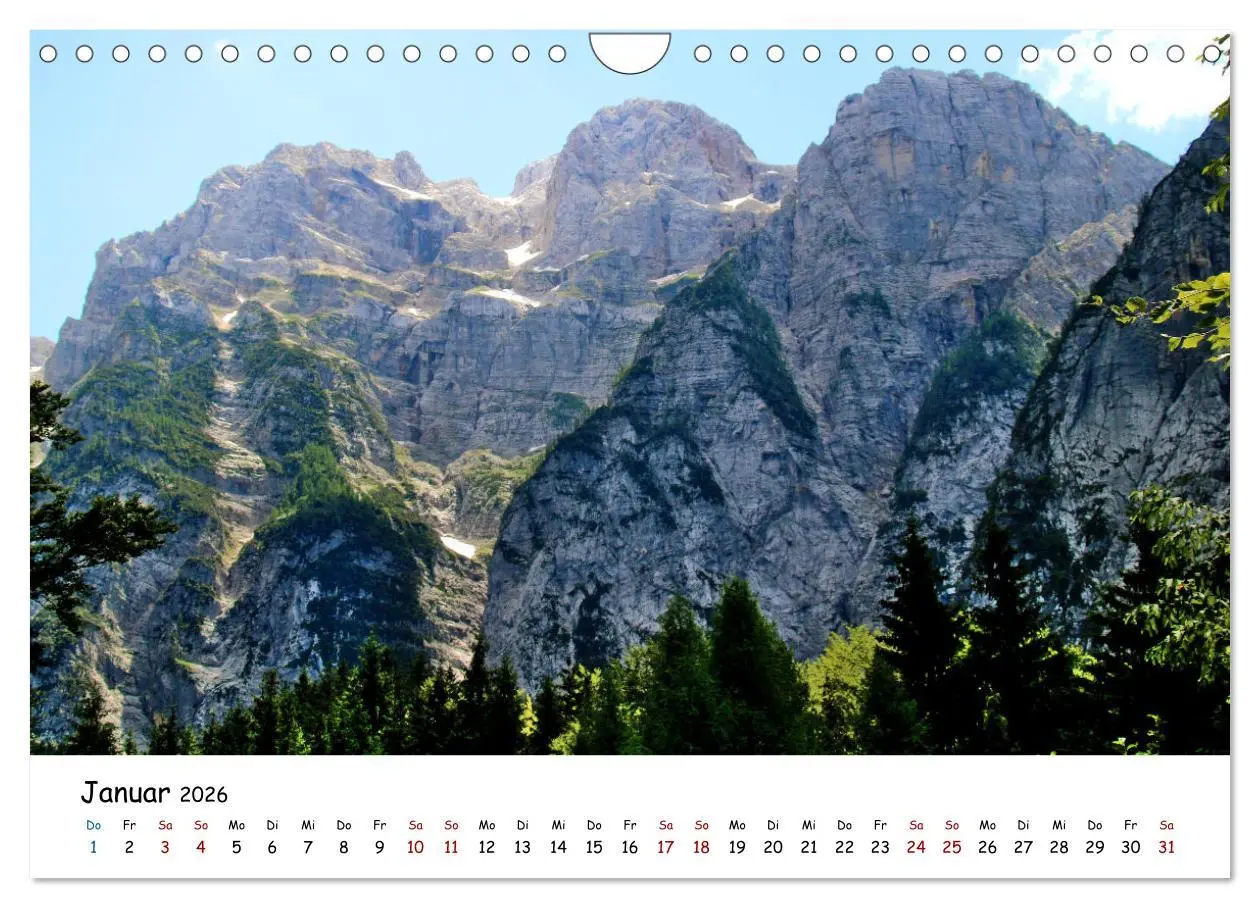 Bild: 9783457630938 | Slowenien - Triglav Nationalpark (Wandkalender 2026 DIN A4 quer),...