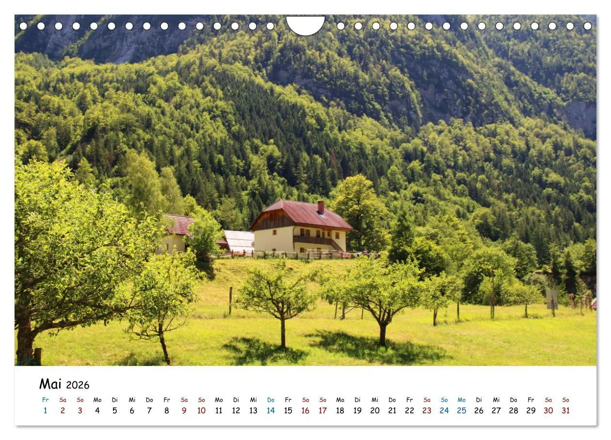 Bild: 9783457630938 | Slowenien - Triglav Nationalpark (Wandkalender 2026 DIN A4 quer),...