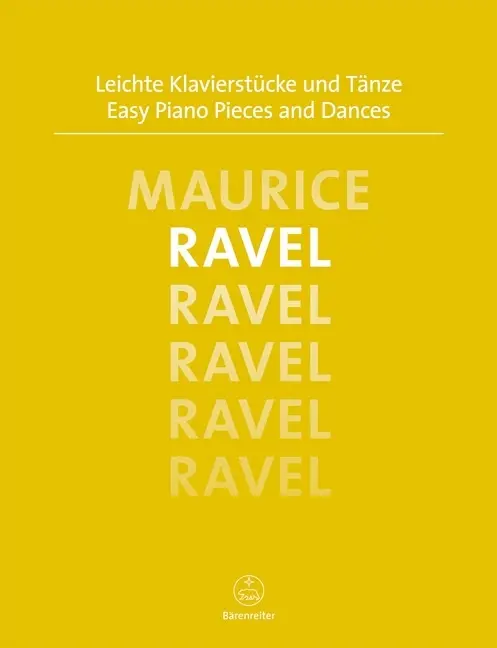 Cover: 9790006540938 | Leichte Klavierstücke und Tänze | Deutsch-englisch | Maurice Ravel