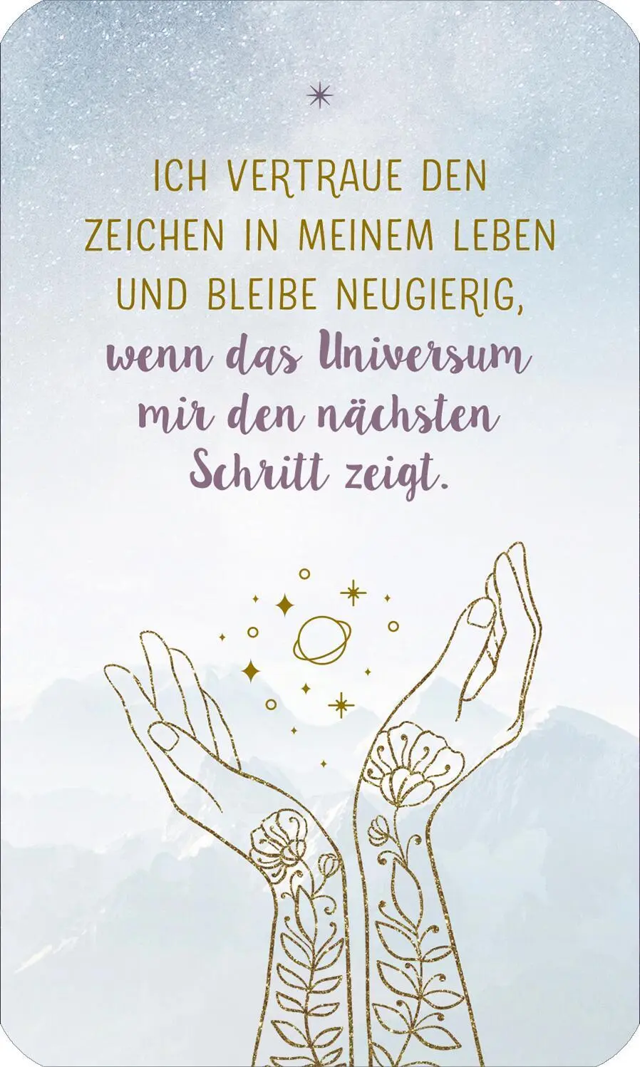 Bild: 4014489131038 | Herzenswünsche ans Universum | 78 Kärtchen mit Anleitungsbuch | Enders