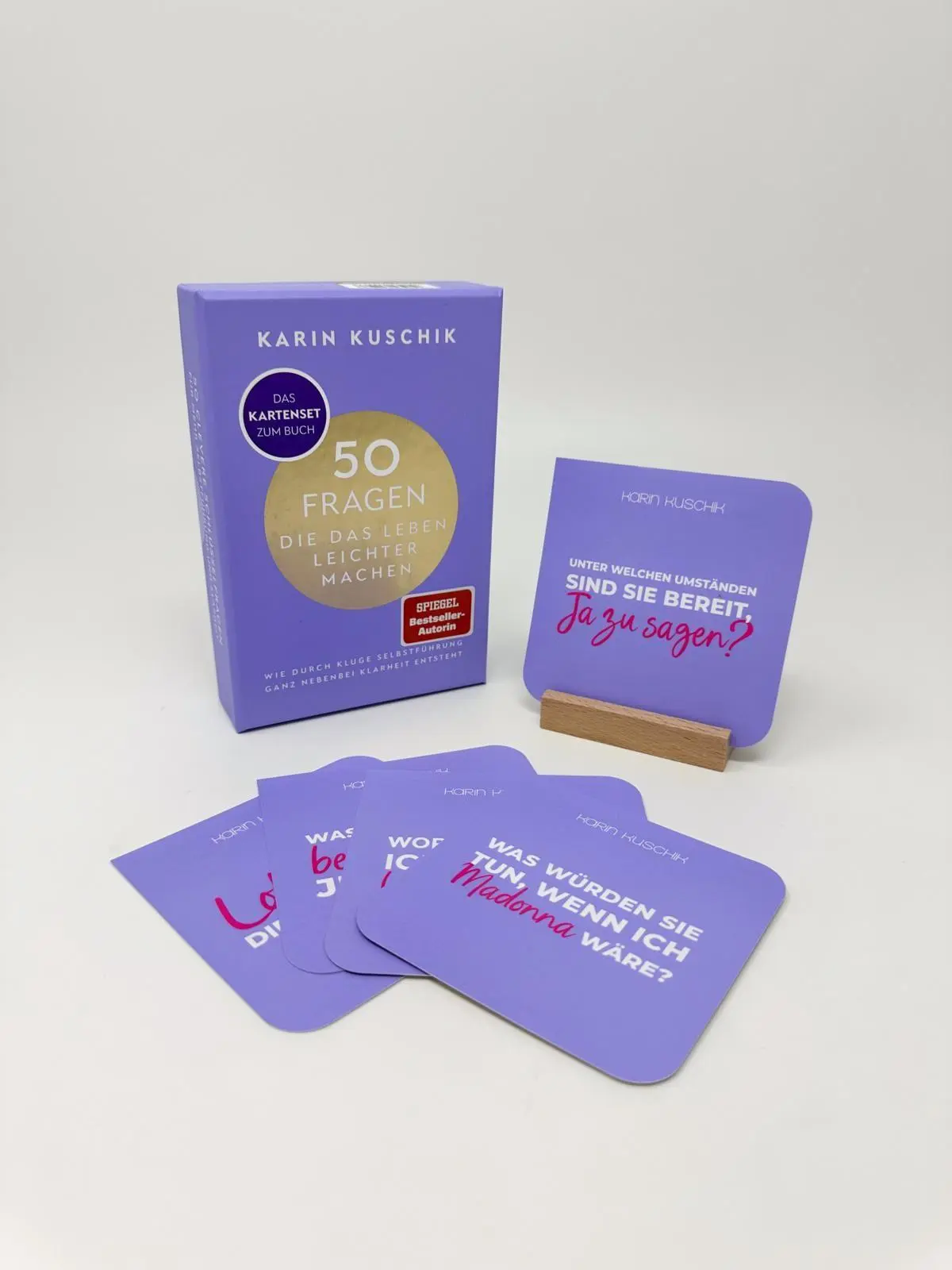 Bild: 4251385311038 | 50 Fragen, die das Leben leichter machen - Das Kartenset zum Buch
