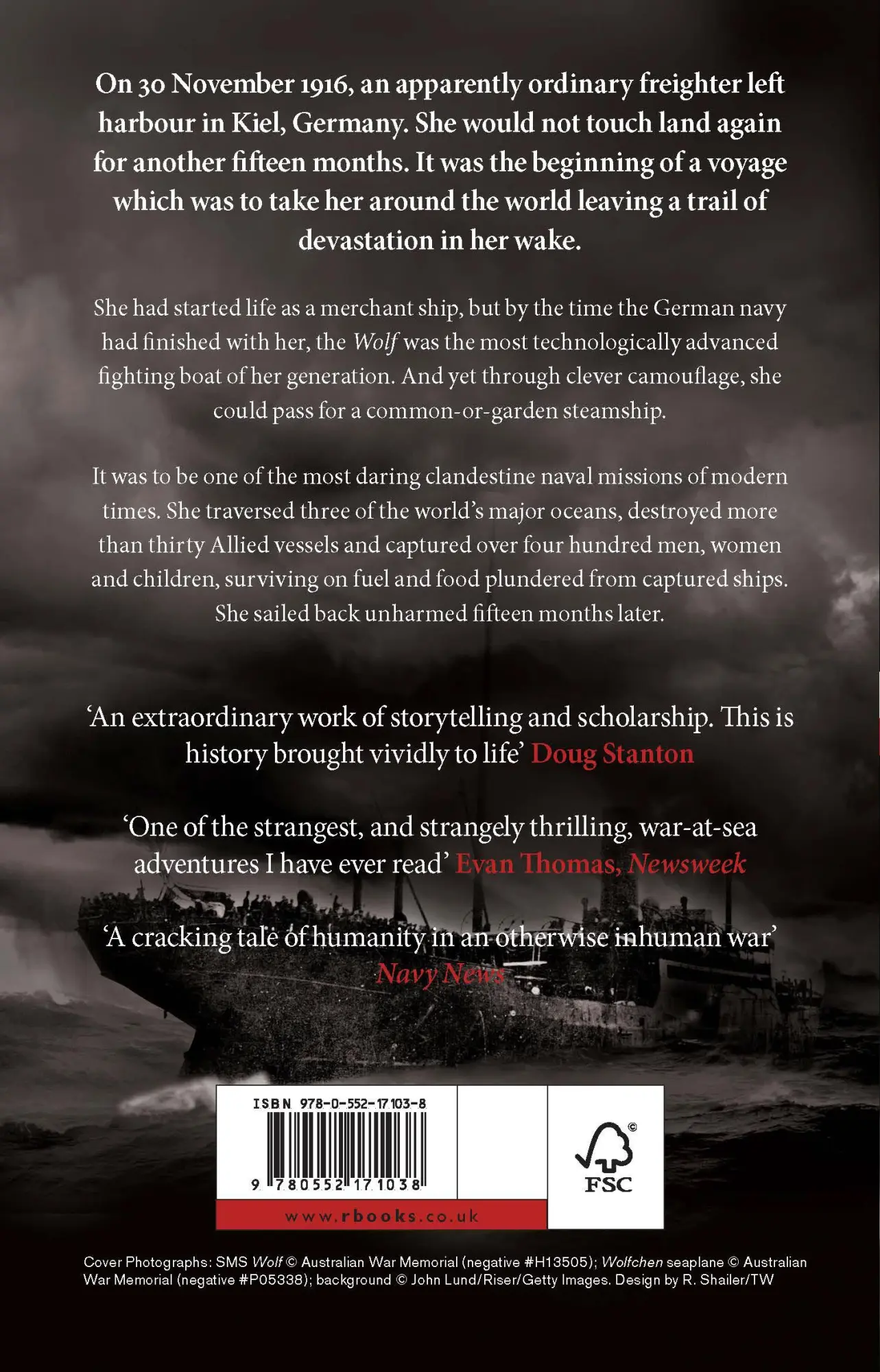 Rückseite: 9780552171038 | The Wolf | Richard Guilliatt (u. a.) | Taschenbuch | Englisch | 2014