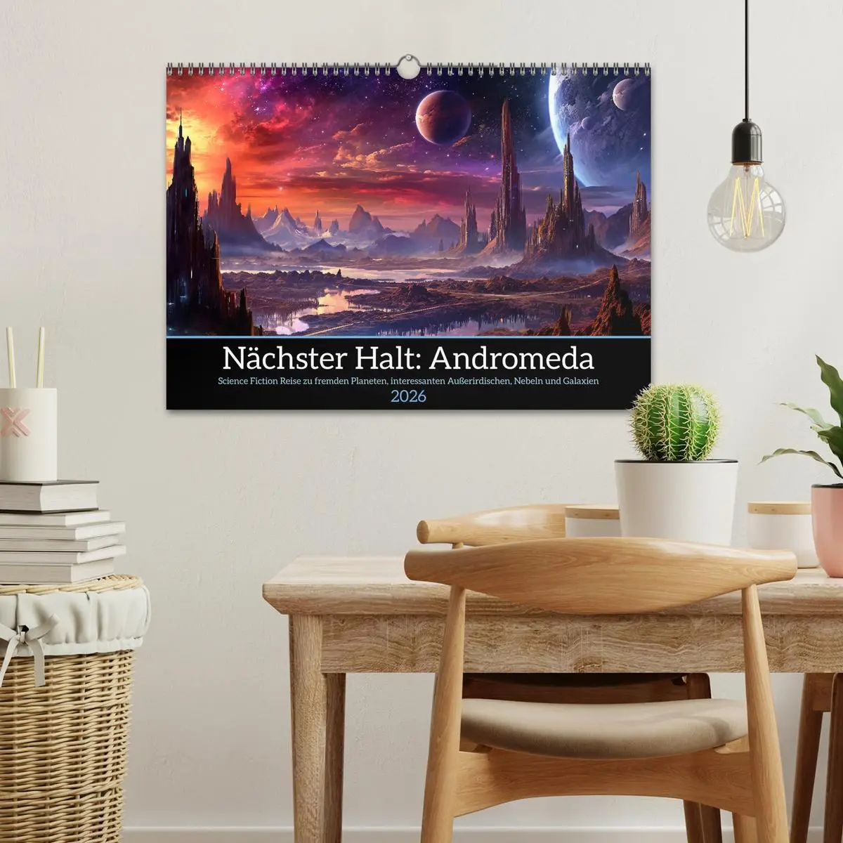 Bild: 9783457521038 | Nächster Halt Andromeda (Wandkalender 2026 DIN A3 quer), CALVENDO...