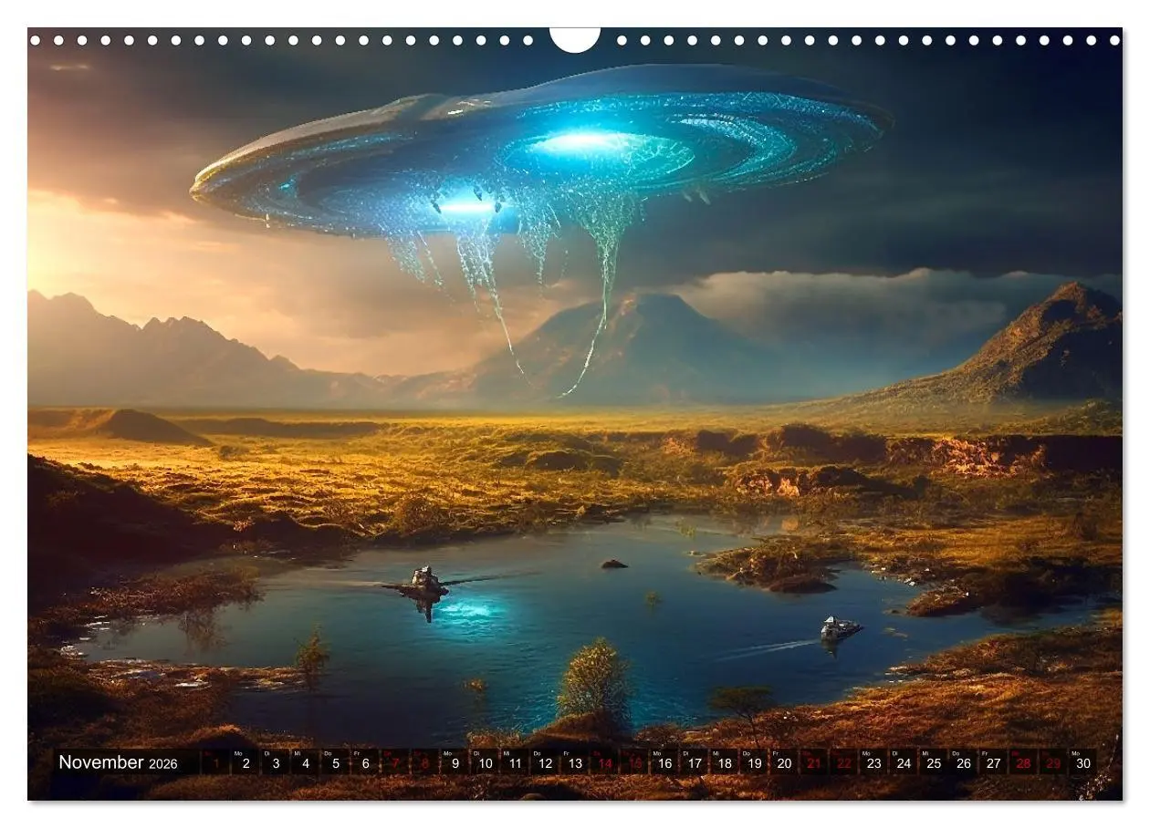 Bild: 9783457521038 | Nächster Halt Andromeda (Wandkalender 2026 DIN A3 quer), CALVENDO...
