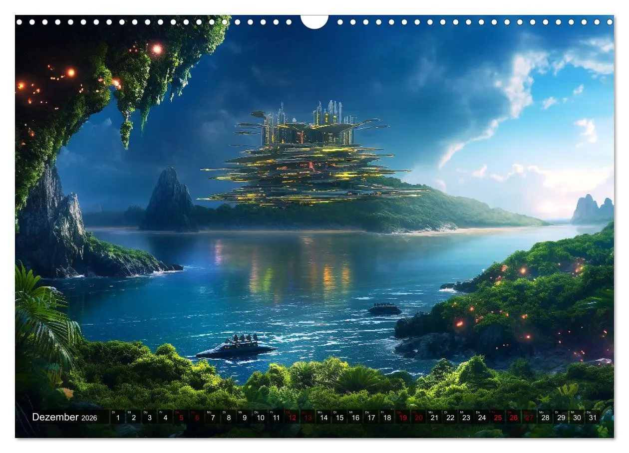Bild: 9783457521038 | Nächster Halt Andromeda (Wandkalender 2026 DIN A3 quer), CALVENDO...