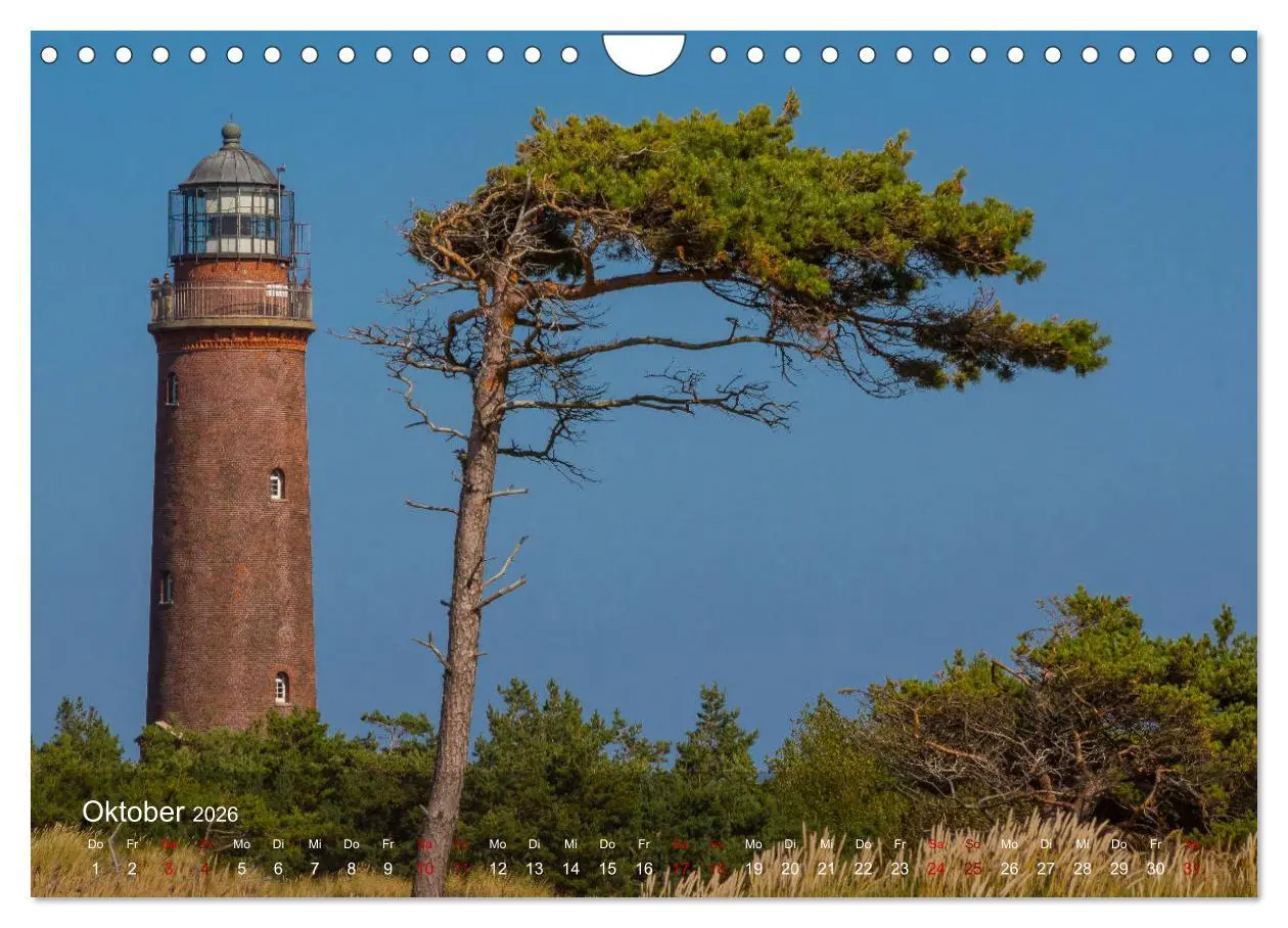 Bild: 9783457831038 | Die schönsten Leuchttürme - Deutsche Ostsee (Wandkalender 2026 DIN...