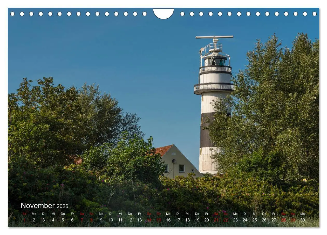 Bild: 9783457831038 | Die schönsten Leuchttürme - Deutsche Ostsee (Wandkalender 2026 DIN...