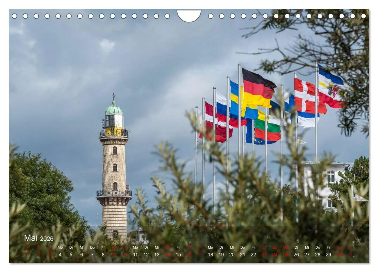 Bild: 9783457831038 | Die schönsten Leuchttürme - Deutsche Ostsee (Wandkalender 2026 DIN...