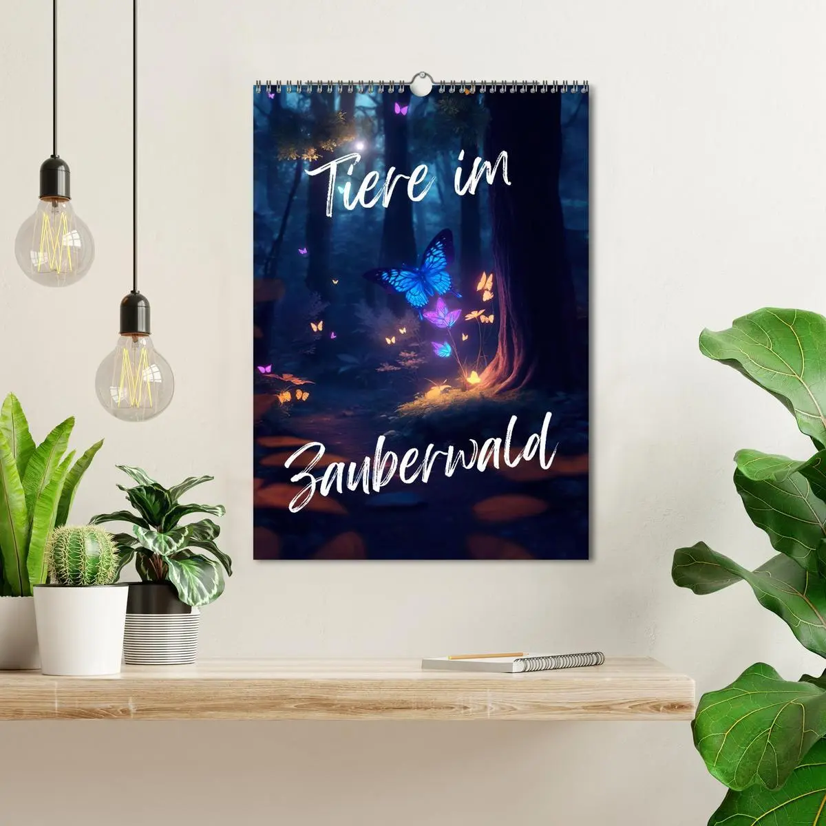 Bild: 9783516301038 | Tiere im Zauberwald (Wandkalender 2026 DIN A3 hoch), CALVENDO...
