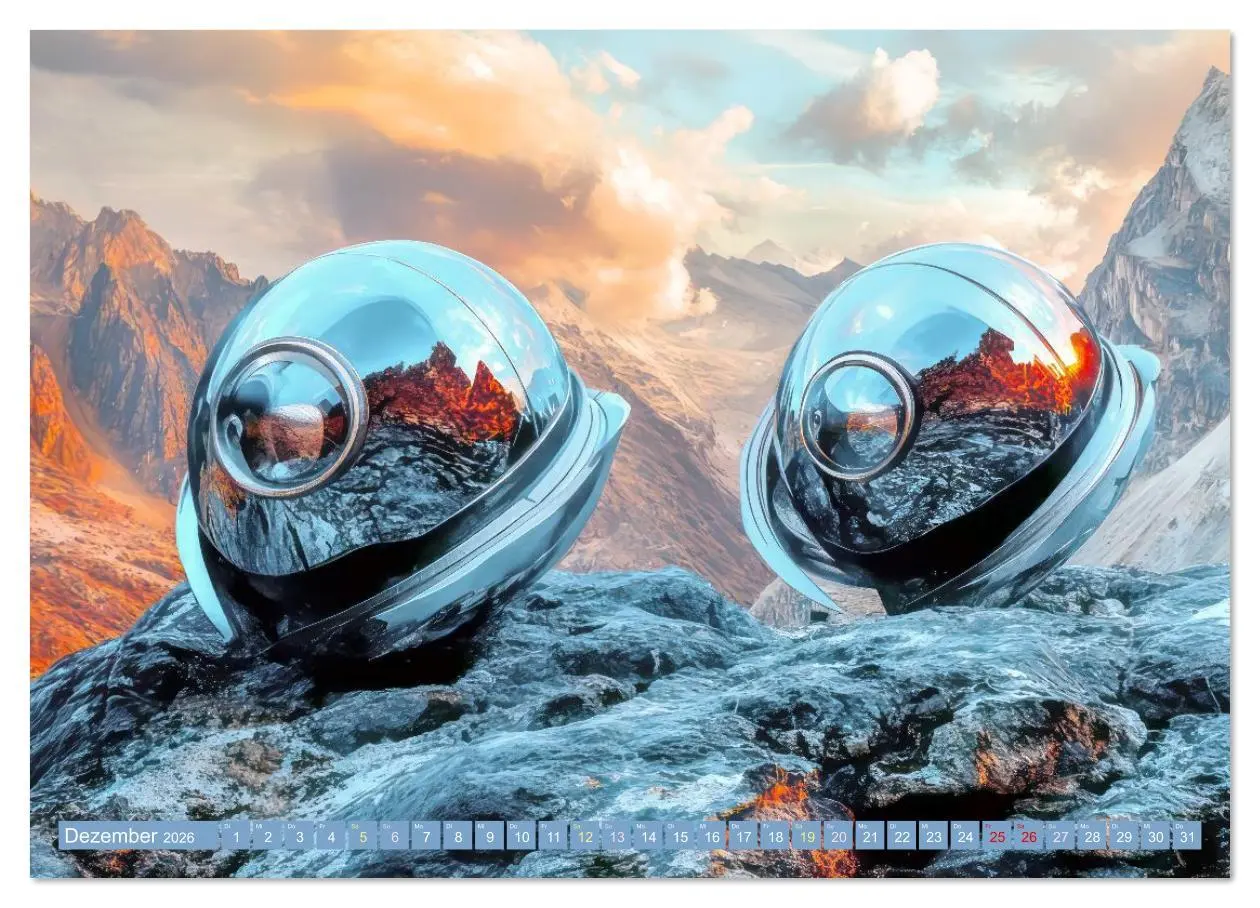 Bild: 9783516611038 | Science Fiction - Fremdartige Völker und deren Spuren (Wandkalender...