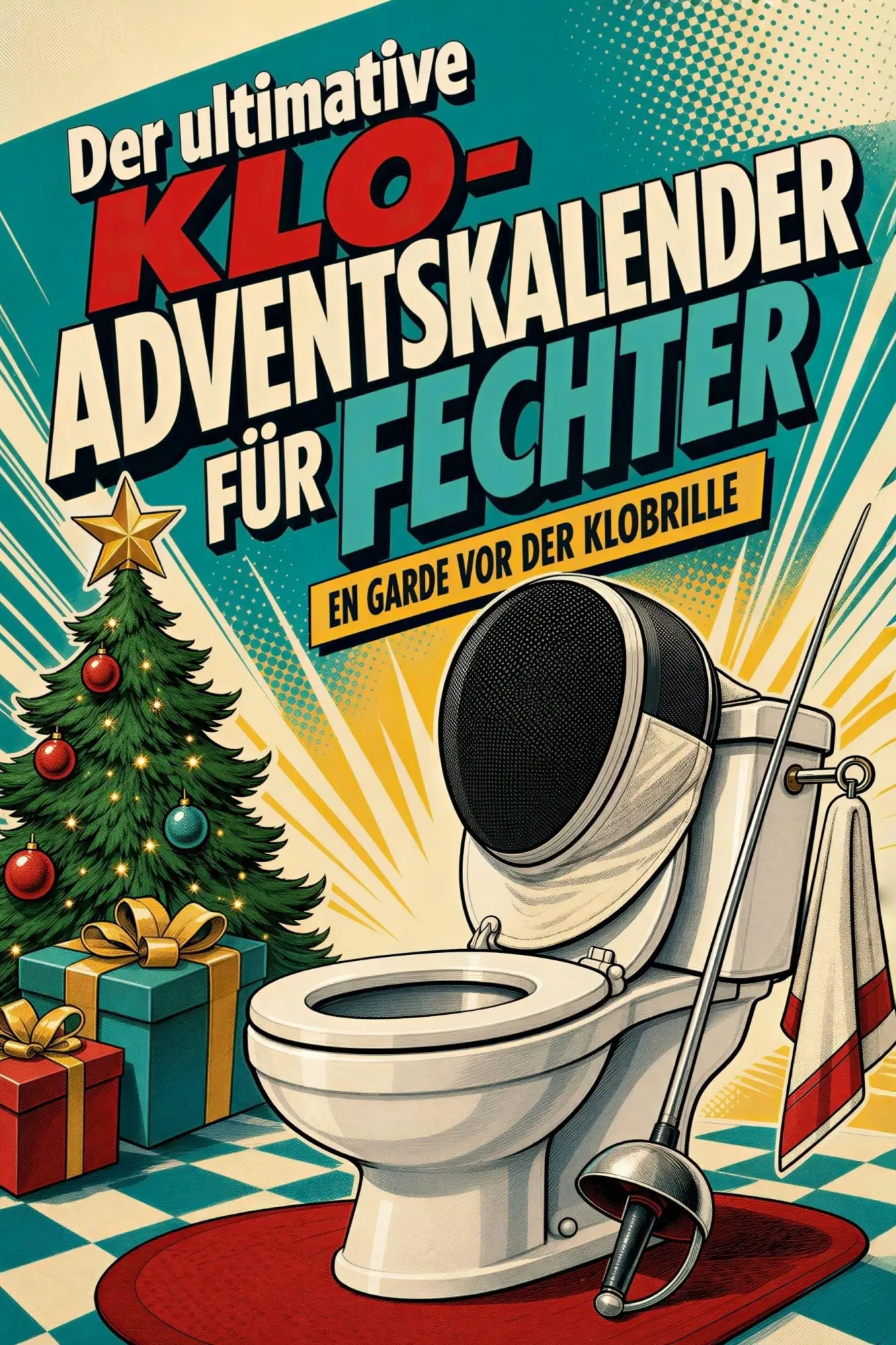 Cover: 9783696111038 | Der ultimative Klo-Adventskalender für Fechter | Emma Schäfer | Buch
