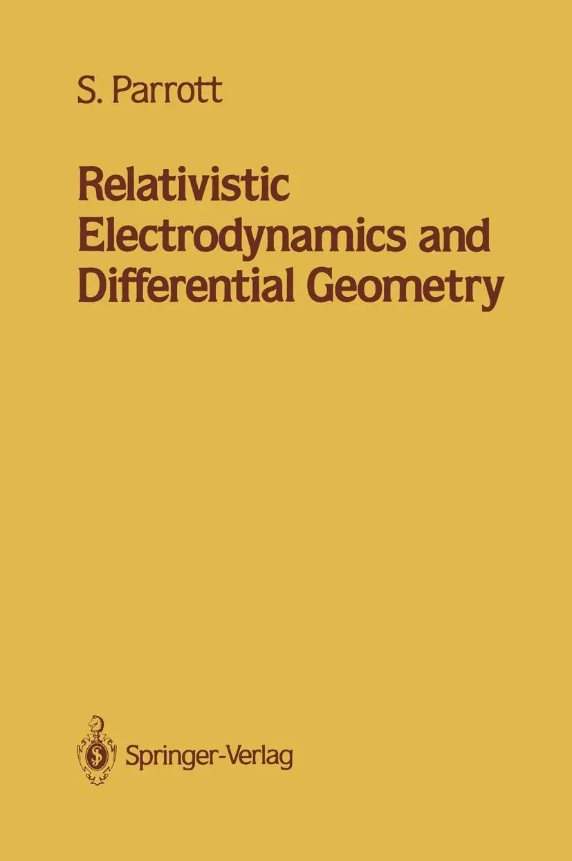 Cover: 9781461291138 | Relativistic Electrodynamics and Differential Geometry | Parrott | xi