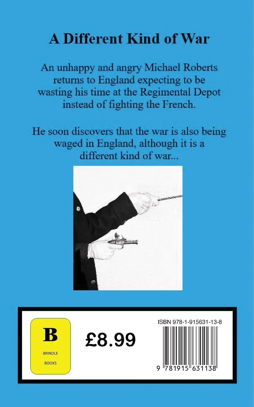 Rückseite: 9781915631138 | A Different Kind of War | David J Blackmore | Taschenbuch | Englisch